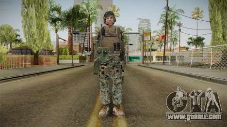 Georgian Soldier Skin v1 for GTA San Andreas