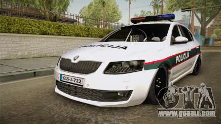 Skoda Octavia Police for GTA San Andreas