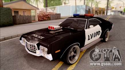 Ford Gran Torino Police LVPD 1972 v4 for GTA San Andreas