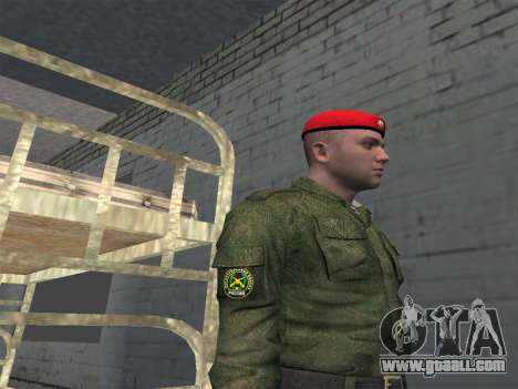 Officer Of Motorized Rifle Troops for GTA San Andreas