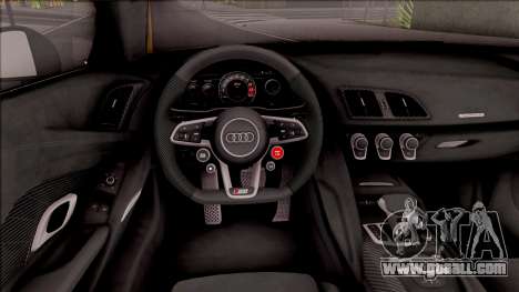 Audi R8 V10 Plus 2018 EU Plate for GTA San Andreas