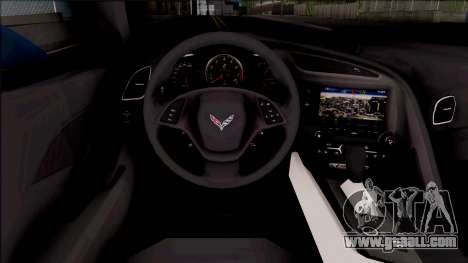 Chevrolet Corvette Stingray C7 2014 for GTA San Andreas