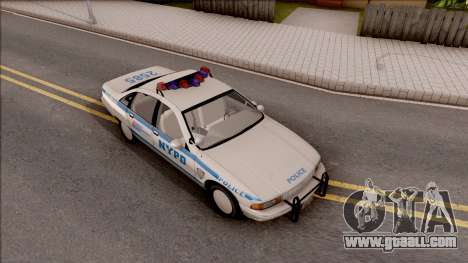Chevrolet Caprice Police NYPD for GTA San Andreas