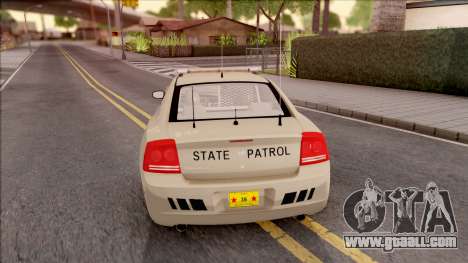Dodge Charger Gold 2007 Iowa State Patrol for GTA San Andreas