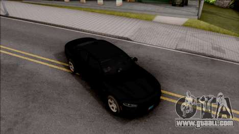 Dodge Charger Unmarked 2015 for GTA San Andreas