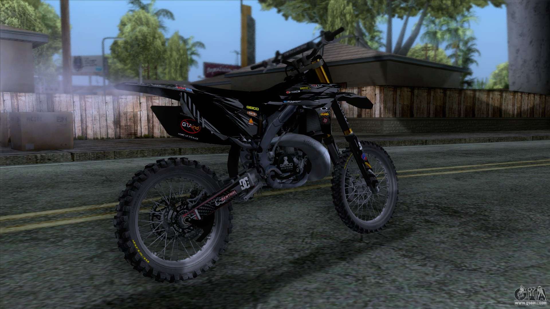 Yamaha YZF-250 Motocross para GTA San Andreas