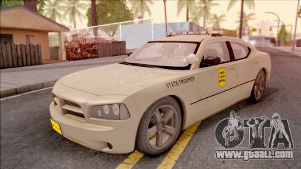 Dodge Charger Gold 2007 Iowa State Patrol for GTA San Andreas