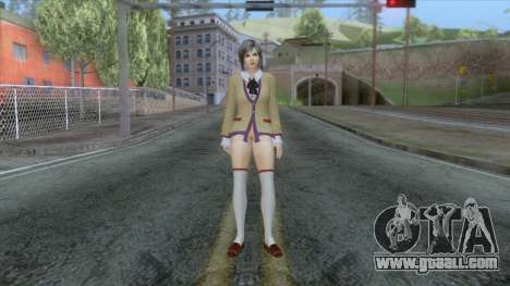 Kokoro Hot Schoolgirl Skin for GTA San Andreas
