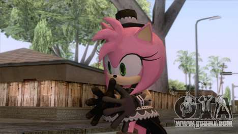 Sonic Runners - Amy Rose Gothic for GTA San Andreas