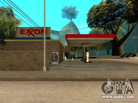 Exxon Gas Station for GTA San Andreas