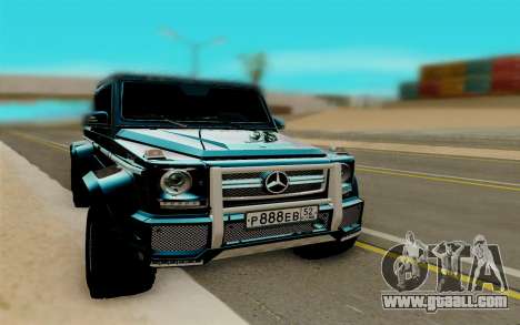 Mersedes Benz G65 6x6 for GTA San Andreas