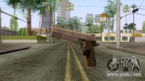 Smith & Wesson 45 ACP Revolver for GTA San Andreas