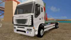 Iveco Stralis Flatbed Truck NO EXTRAS for GTA San Andreas