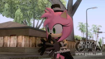 Sonic Runners - Amy Rose Gothic for GTA San Andreas