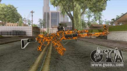 CoD: Black Ops II - AK-47 Lava Skin v1 for GTA San Andreas