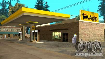Agip Gas Station for GTA San Andreas