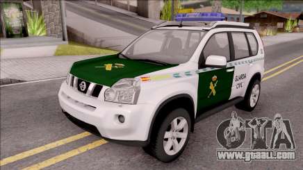 Nissan X-Trail Guardia Civil Spanish for GTA San Andreas