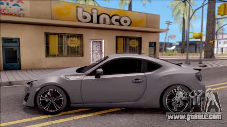 Toyota GT86 HQ for GTA San Andreas