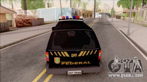 Chevrolet Blazer Federal Police of Brazil for GTA San Andreas