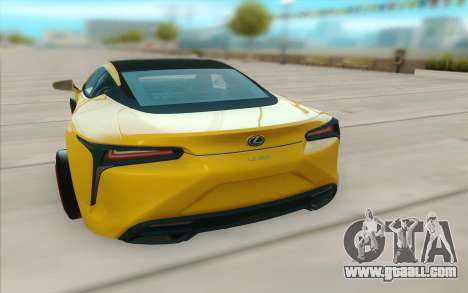 Lexus LC 500 for GTA San Andreas