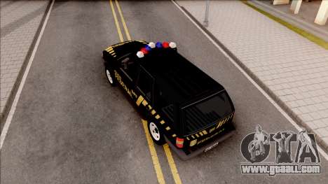 Chevrolet Blazer Federal Police of Brazil for GTA San Andreas
