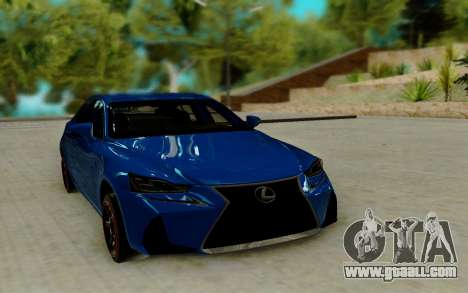 Lexus IS F Sport for GTA San Andreas