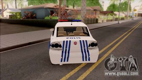 Fiat Linea Turkish Police for GTA San Andreas