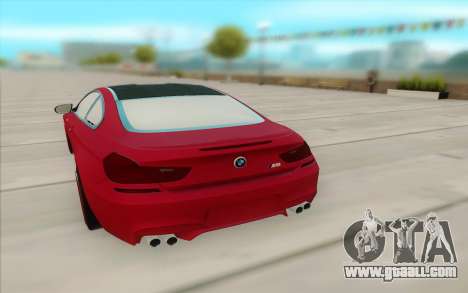 BMW M6 2013 for GTA San Andreas