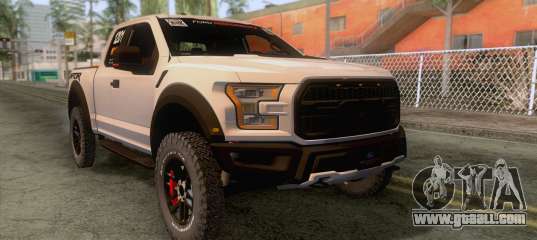 Ford Raptor 2017 Race Truck for GTA San Andreas