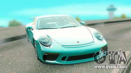 Porsche 911 GT3 azure for GTA San Andreas