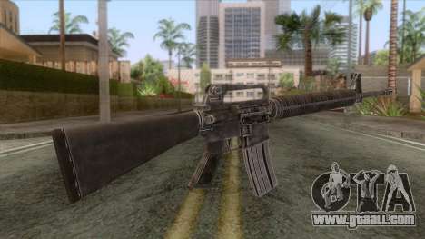 M16A2 Assault Rifle v3 for GTA San Andreas