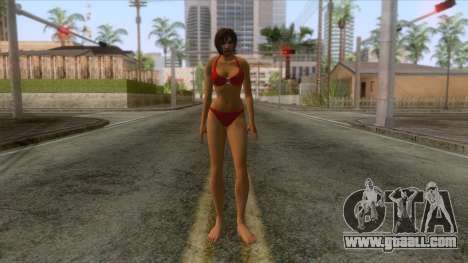Sexy Beach Girl Skin 6 for GTA San Andreas