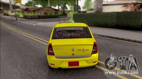 Renault Logan Taxi for GTA San Andreas