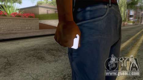 iPhone X White for GTA San Andreas