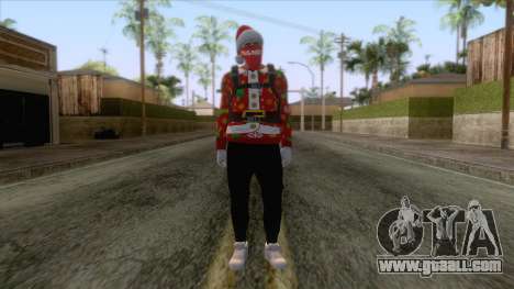 Christmas Skin 1 for GTA San Andreas