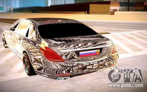Mercedes-Benz S600 X222 for GTA San Andreas