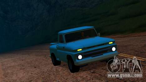 Chevrolet C10 Stepside Pickup 1965 for GTA San Andreas