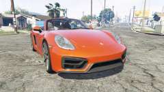 Porsche Boxster GTS (981) v1.2 [replace] for GTA 5