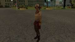 Clementine from The Walking Dead - season 3 for GTA San Andreas