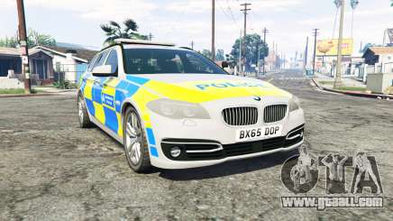 BMW 525d Touring Metropolitan Police [replace] for GTA 5