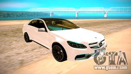Mercedes-Benz E63 AMG белый for GTA San Andreas