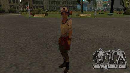 Clementine from The Walking Dead - season 3 for GTA San Andreas