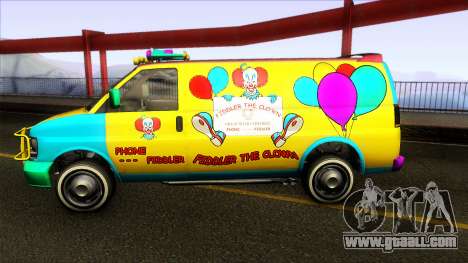 GTA V Vapid Clown Van for GTA San Andreas