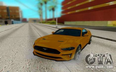 Ford Mustang GT Leaked for GTA San Andreas