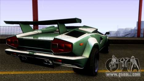 Lamborghini Countach Extra Wide Wheels for GTA San Andreas