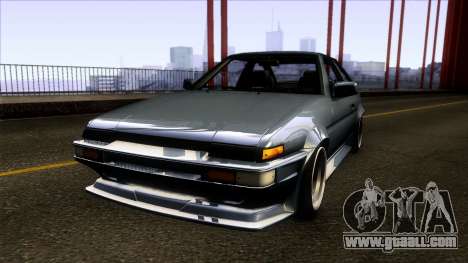 Toyota Trueno AE86 1986 for GTA San Andreas