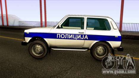 Lada Niva 4X4 Policija Republika Srpska for GTA San Andreas