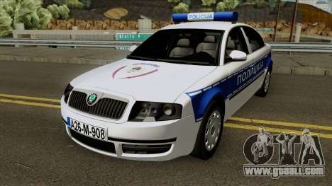 Skoda SuperB Policija Republike Srpske for GTA San Andreas