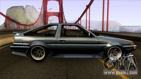 Toyota Trueno AE86 1986 for GTA San Andreas