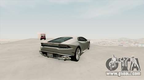 Lamborghini Huracan SA Plate for GTA San Andreas